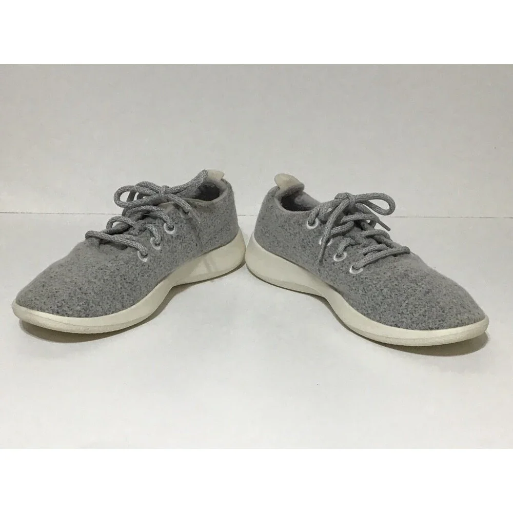 Allbirds Wool Runner Mizzles Shoes Sneakers Mens Size 8 Gray Athletic Running
